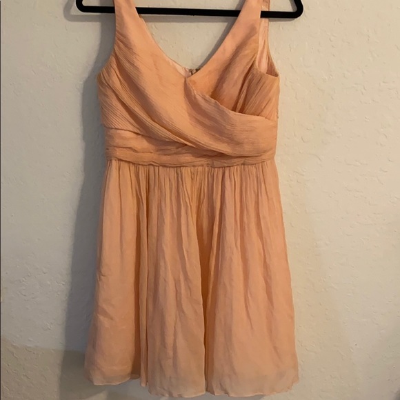 J Crew Bridesmaid Dress Size 10 Misty Rose - Picture 3 of 7